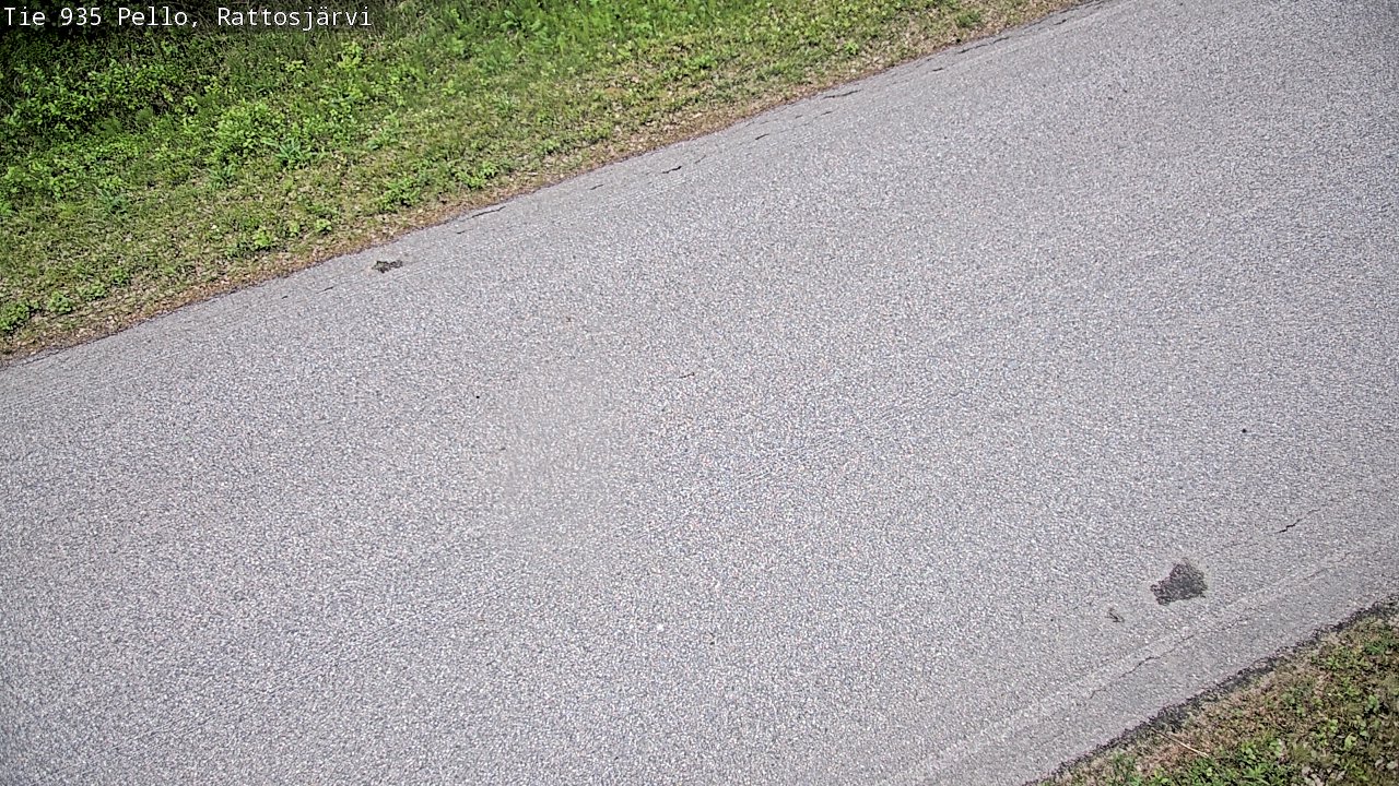 Weather Camera Image Road 935 Rattosjärvi, Pello, Lappi