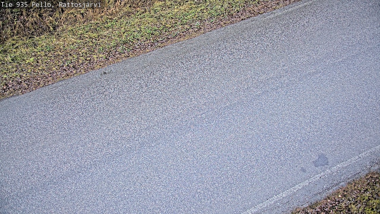 Kelikamerat Kuva Tie 935 Rattosjärvi, Pello, Lappi