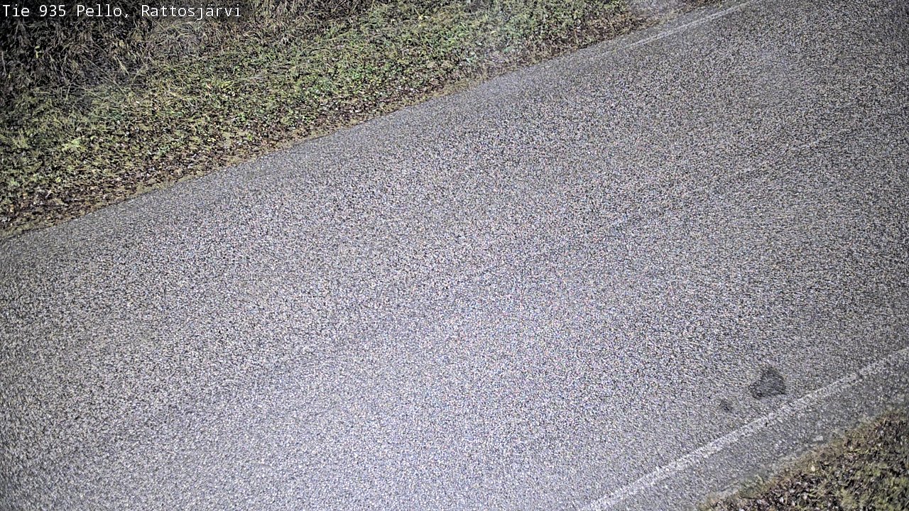 Kelikamerat Kuva Tie 935 Rattosjärvi, Pello, Lappi