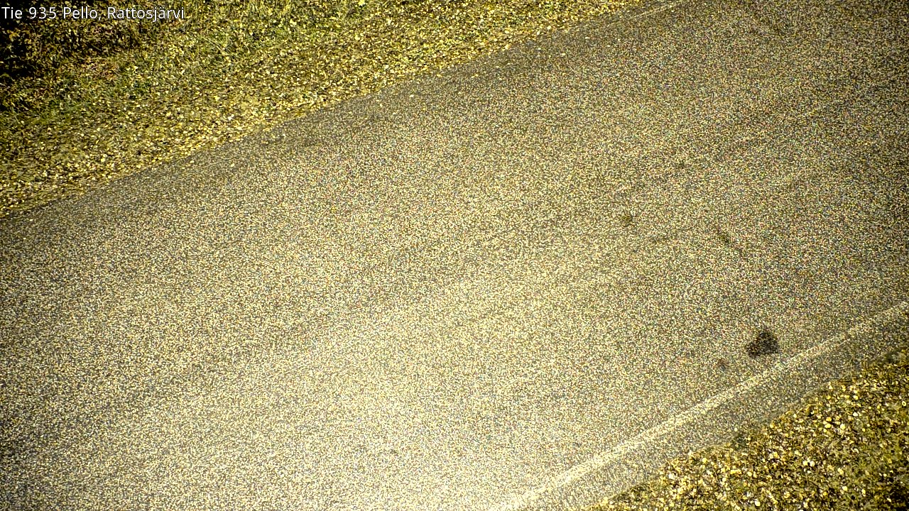 Kelikamerat Kuva Tie 935 Rattosjärvi, Pello, Lappi