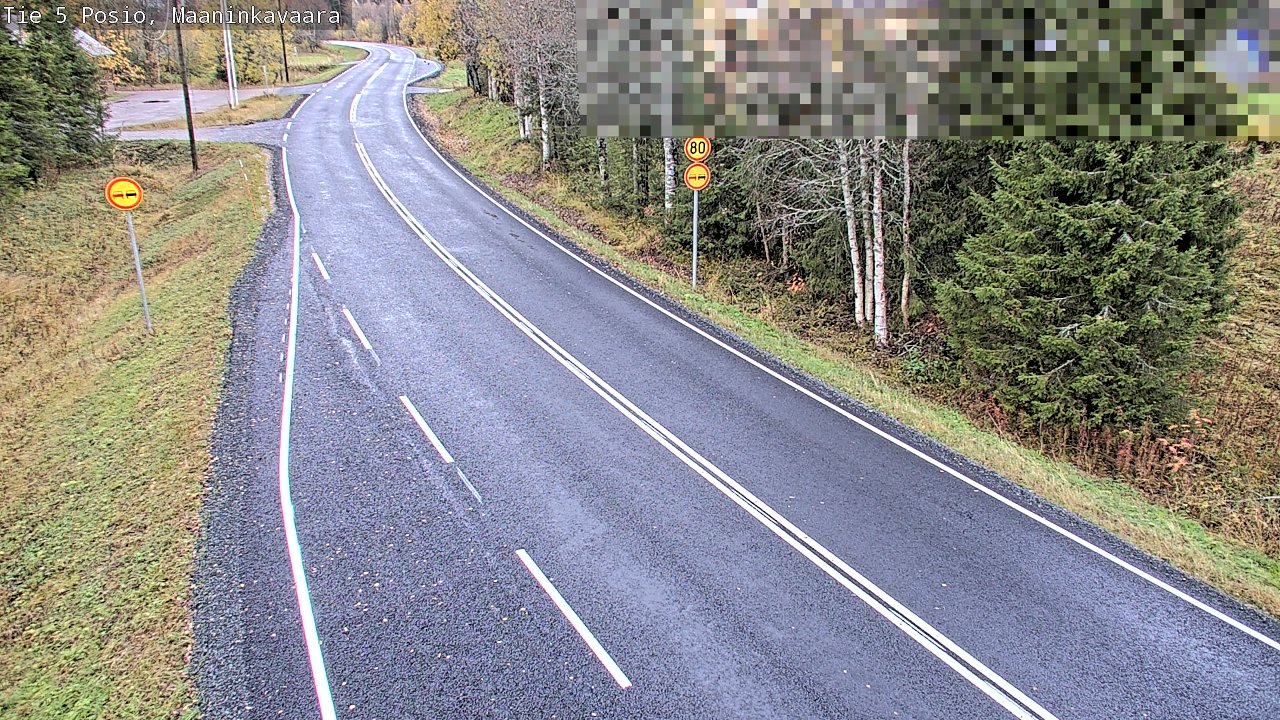 Weather Camera Image Road 5 Posio, Maaninkavaara, Posio, Lappi