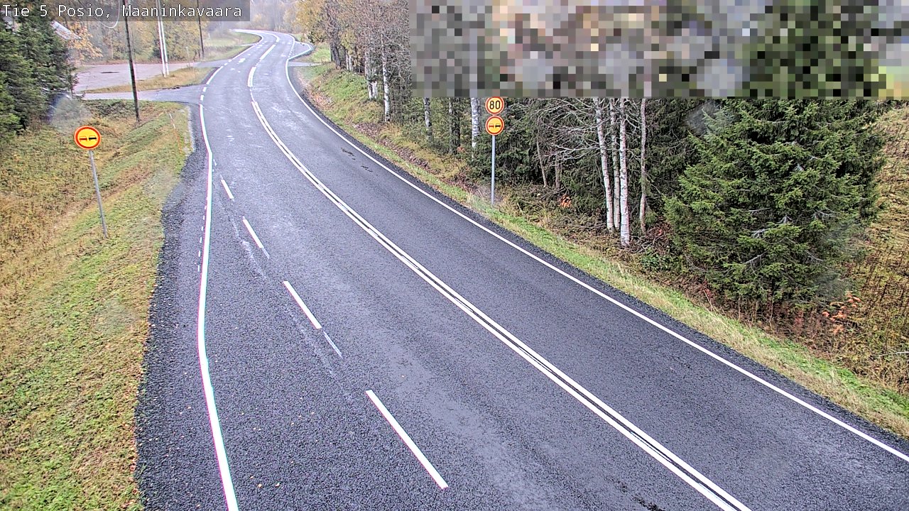 Kelikamerat Kuva Tie 5 Posio, Maaninkavaara, Posio, Lappi