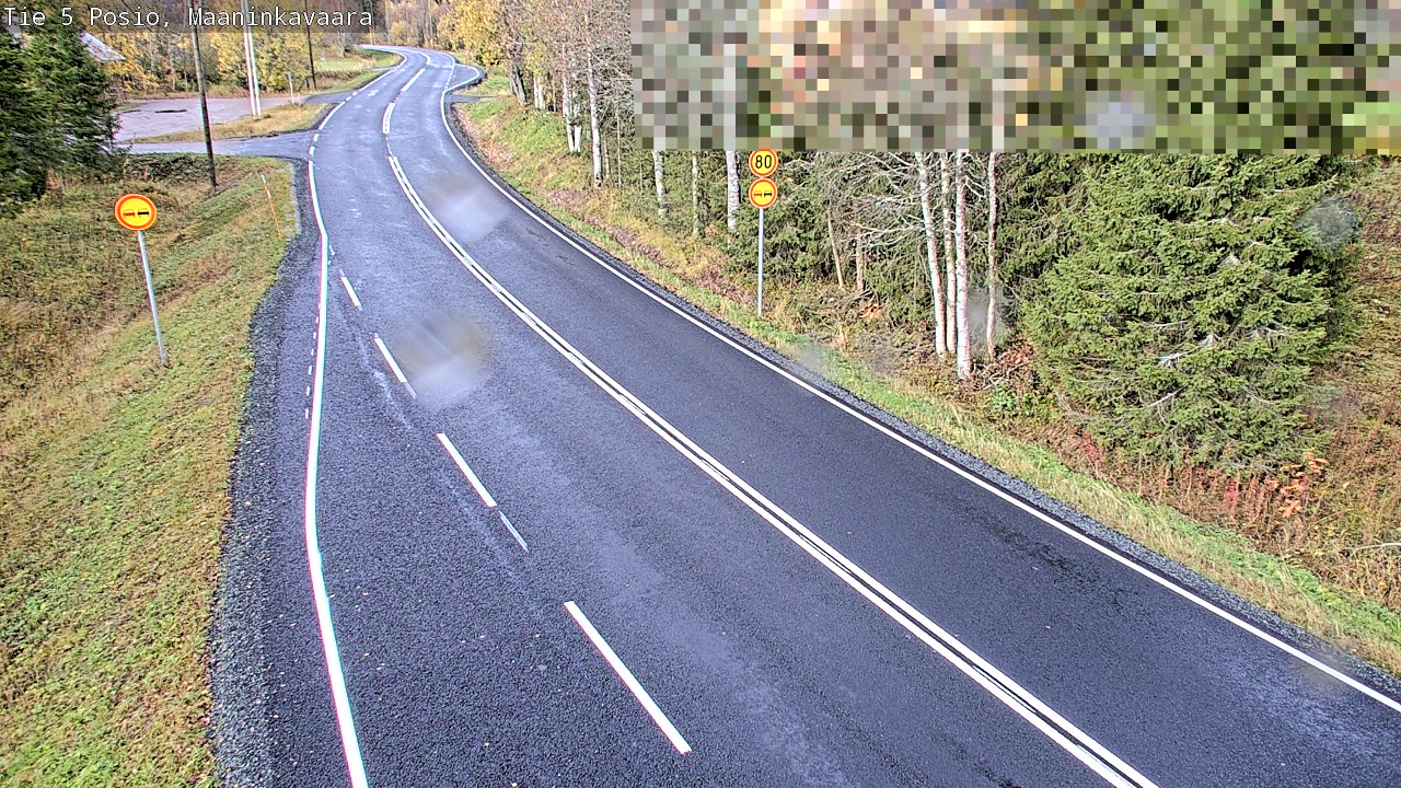 Kelikamerat Kuva Tie 5 Posio, Maaninkavaara, Posio, Lappi