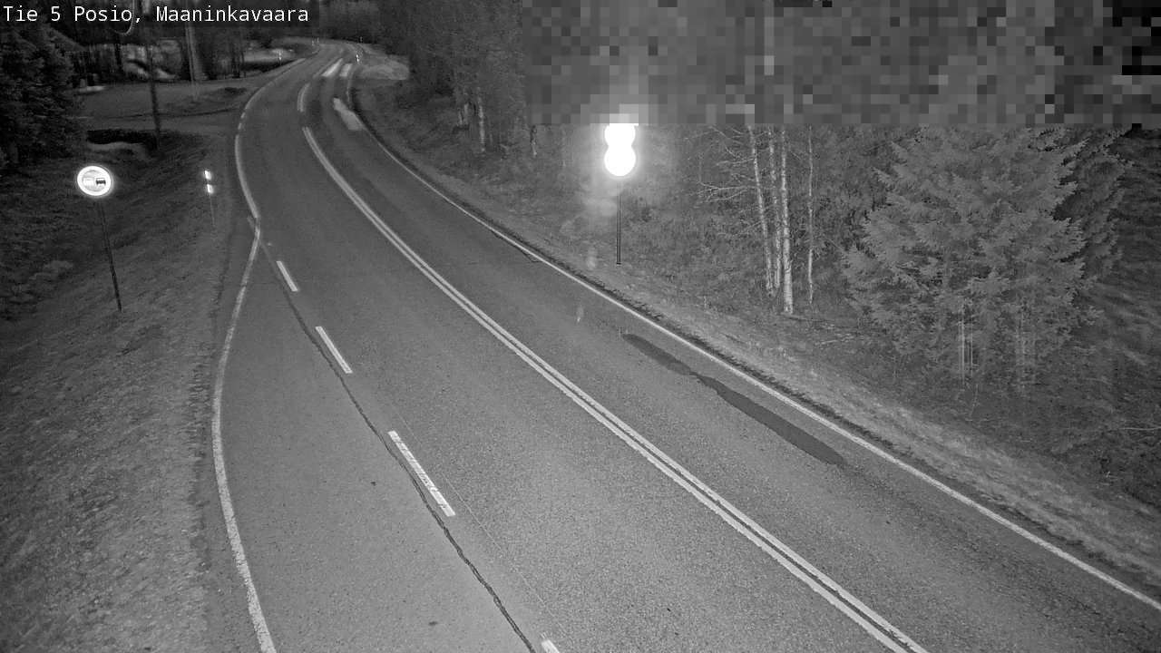 Weather Camera Image Road 5 Posio, Maaninkavaara, Posio, Lappi