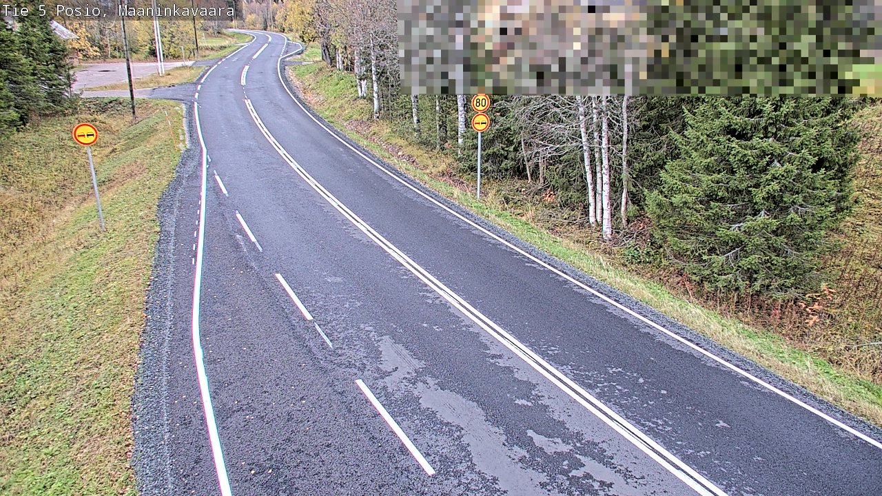 Kelikamerat Kuva Tie 5 Posio, Maaninkavaara, Posio, Lappi