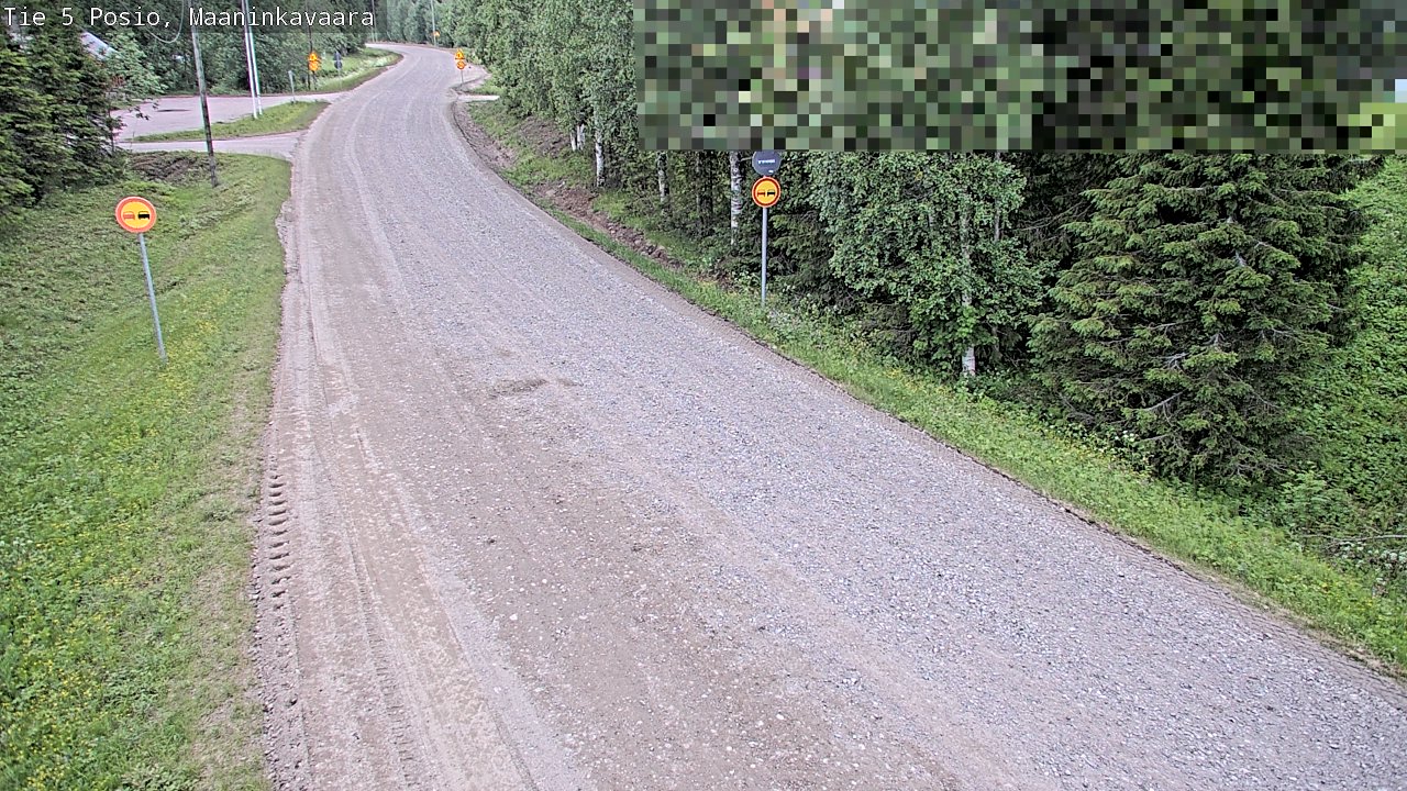 Kelikamerat Kuva Tie 5 Posio, Maaninkavaara, Posio, Lappi