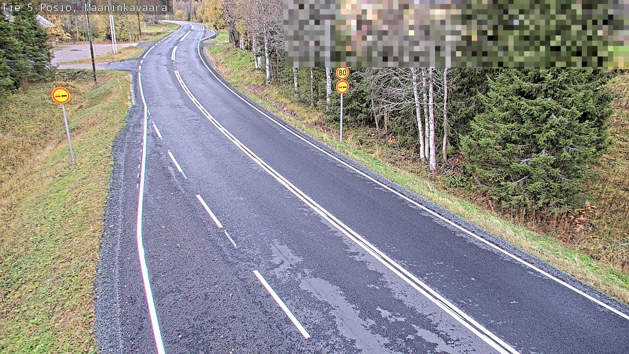Kelikamerat Kuva Tie 5 Posio, Maaninkavaara, Posio, Lappi