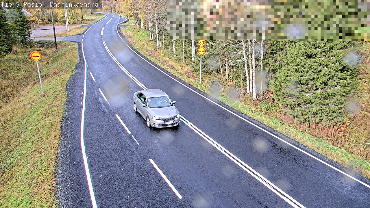 Kelikamerat Kuva Tie 5 Posio, Maaninkavaara, Posio, Lappi