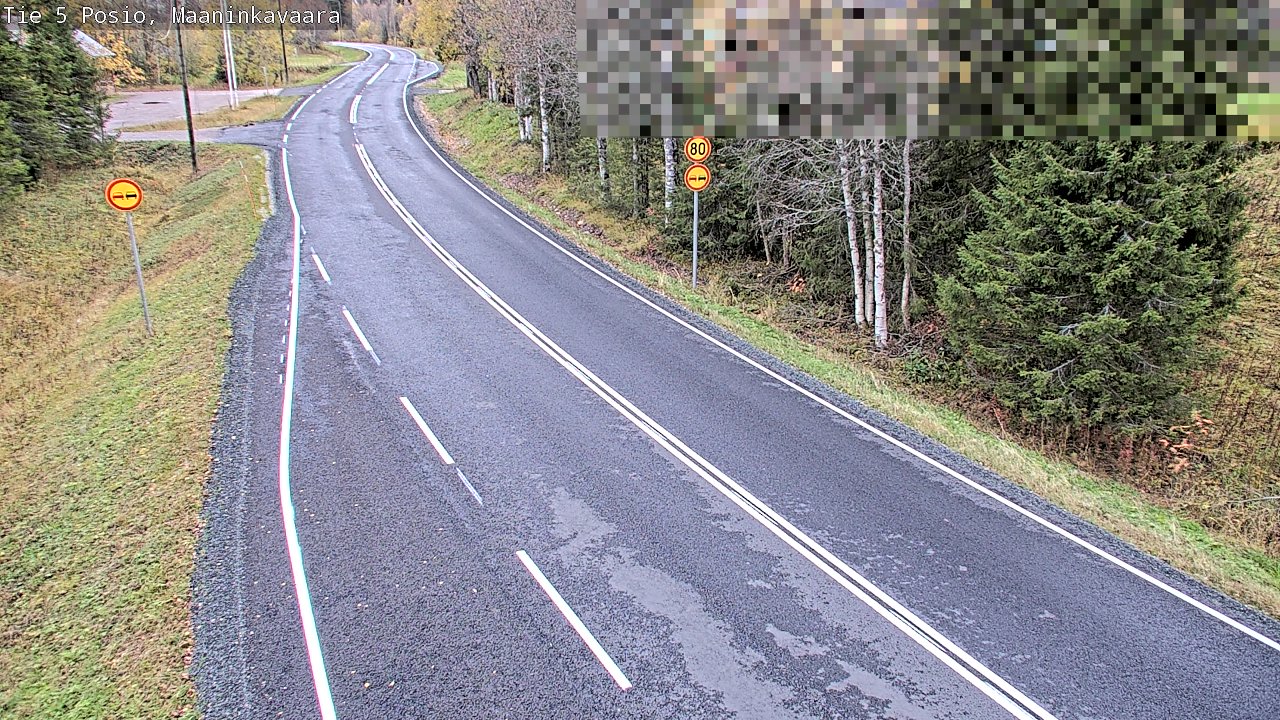 Kelikamerat Kuva Tie 5 Posio, Maaninkavaara, Posio, Lappi