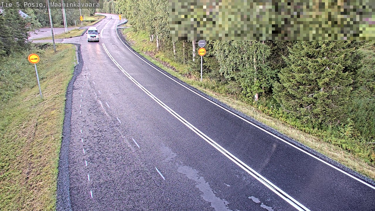 Kelikamerat Kuva Tie 5 Posio, Maaninkavaara, Posio, Lappi