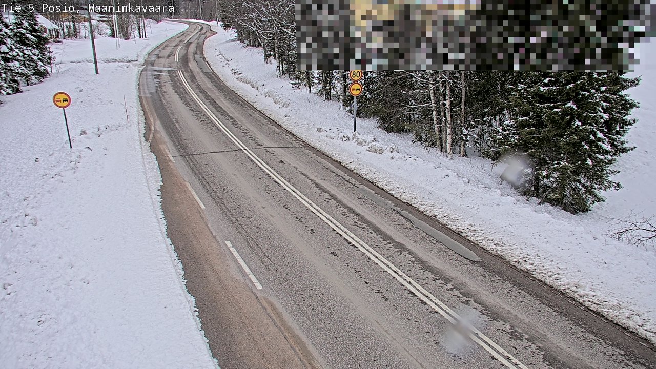 Weather Camera Image Road 5 Posio, Maaninkavaara, Posio, Lappi