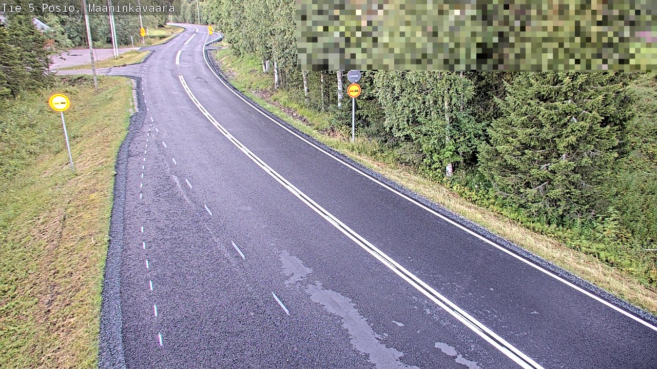 Kelikamerat Kuva Tie 5 Posio, Maaninkavaara, Posio, Lappi