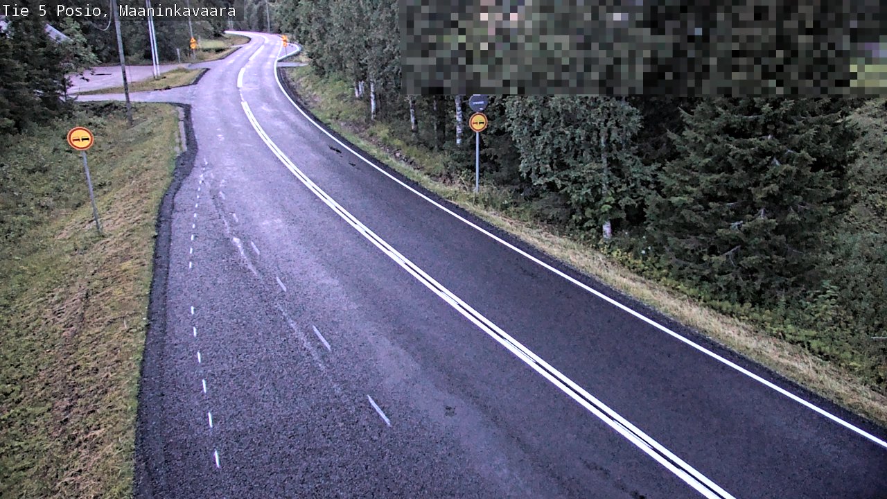Kelikamerat Kuva Tie 5 Posio, Maaninkavaara, Posio, Lappi