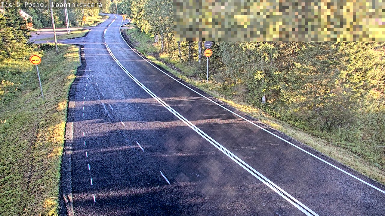 Weather Camera Image Väg 5 Posio, Maaninkavaara, Posio, Lappi