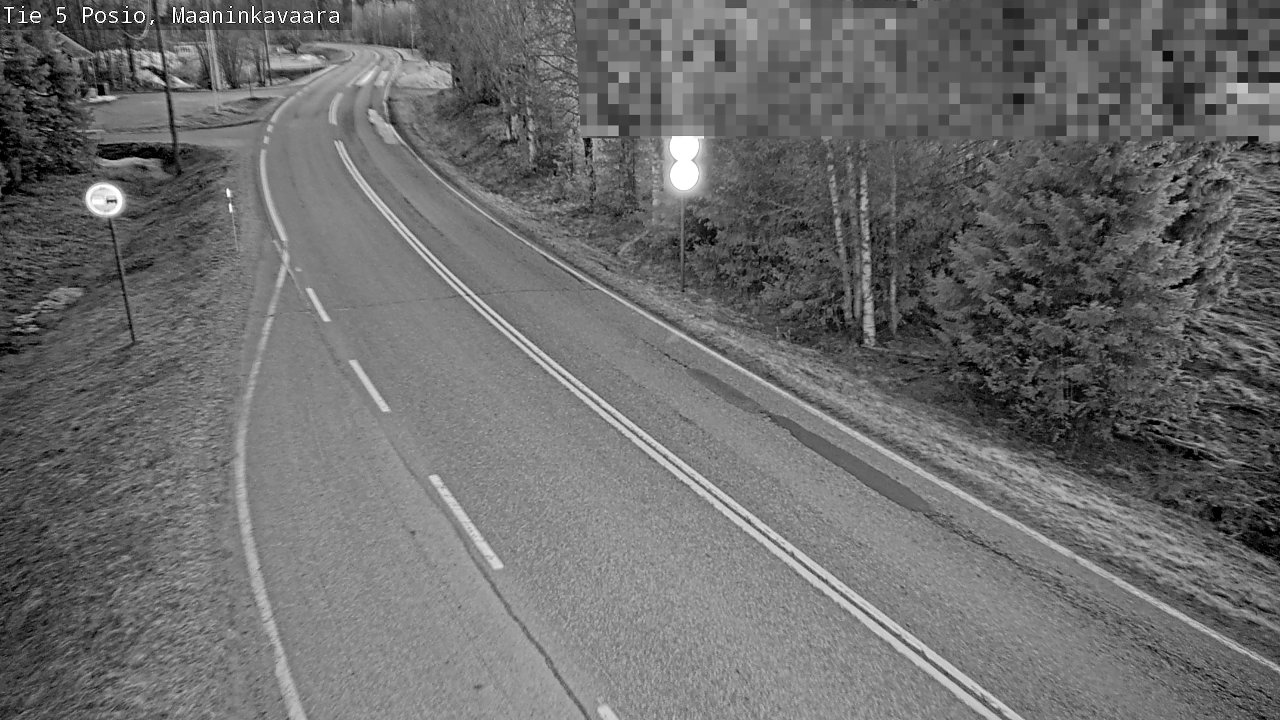 Weather Camera Image Road 5 Posio, Maaninkavaara, Posio, Lappi
