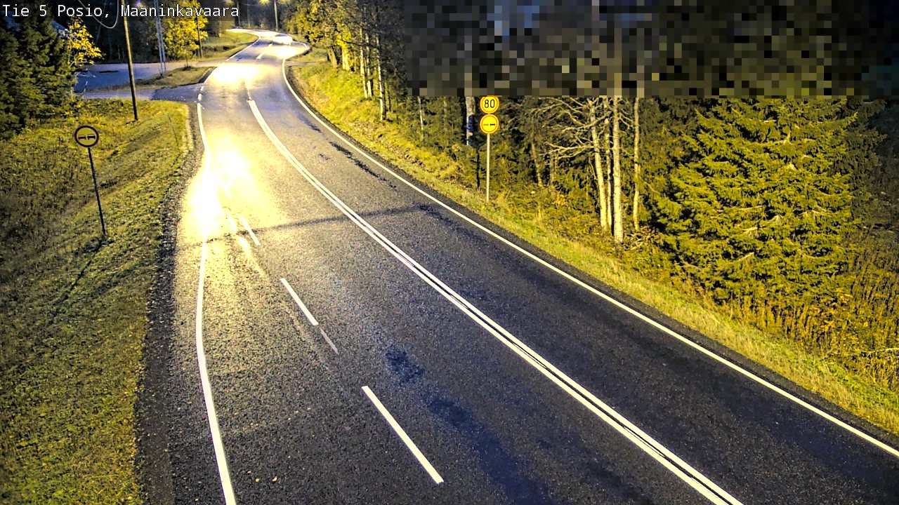 Kelikamerat Kuva Tie 5 Posio, Maaninkavaara, Posio, Lappi