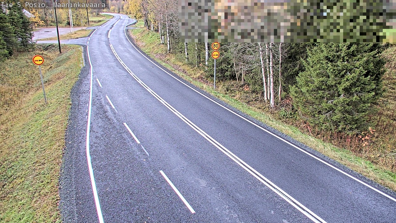 Kelikamerat Kuva Tie 5 Posio, Maaninkavaara, Posio, Lappi