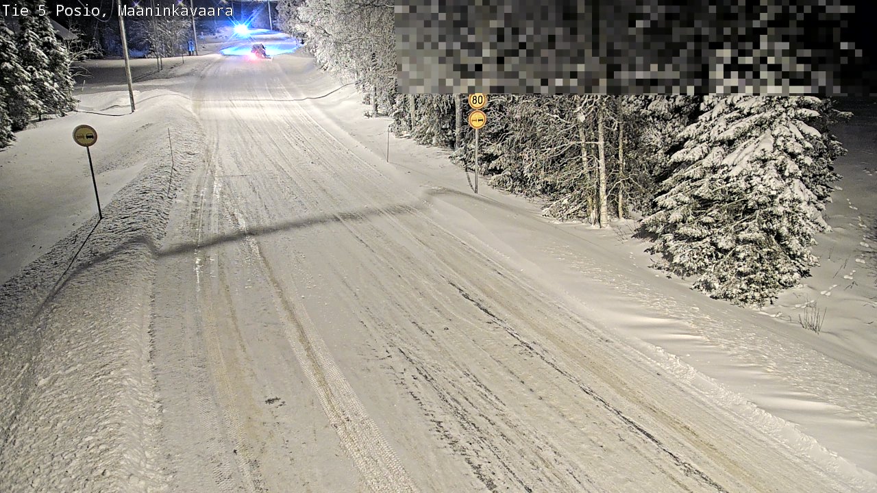 Kelikamerat Kuva Tie 5 Posio, Maaninkavaara, Posio, Lappi