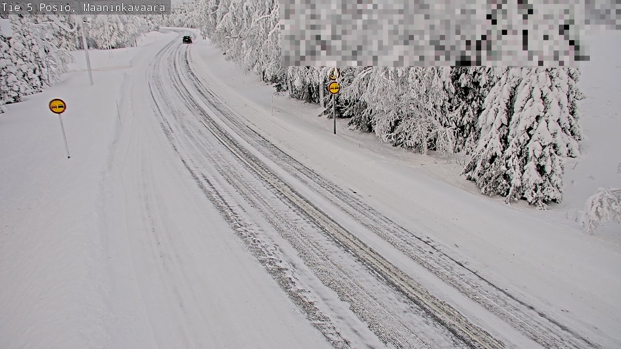 Kelikamerat Kuva Tie 5 Posio, Maaninkavaara, Posio, Lappi