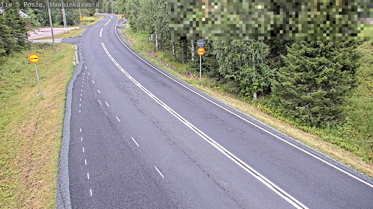 Kelikamerat Kuva Tie 5 Posio, Maaninkavaara, Posio, Lappi