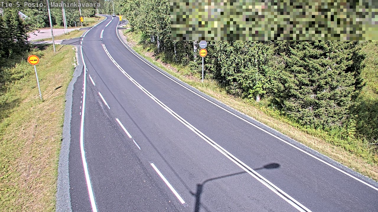 Weather Camera Image Road 5 Posio, Maaninkavaara, Posio, Lappi