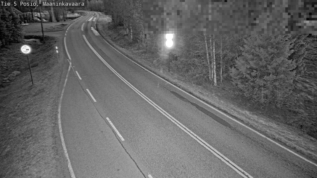 Weather Camera Image Road 5 Posio, Maaninkavaara, Posio, Lappi