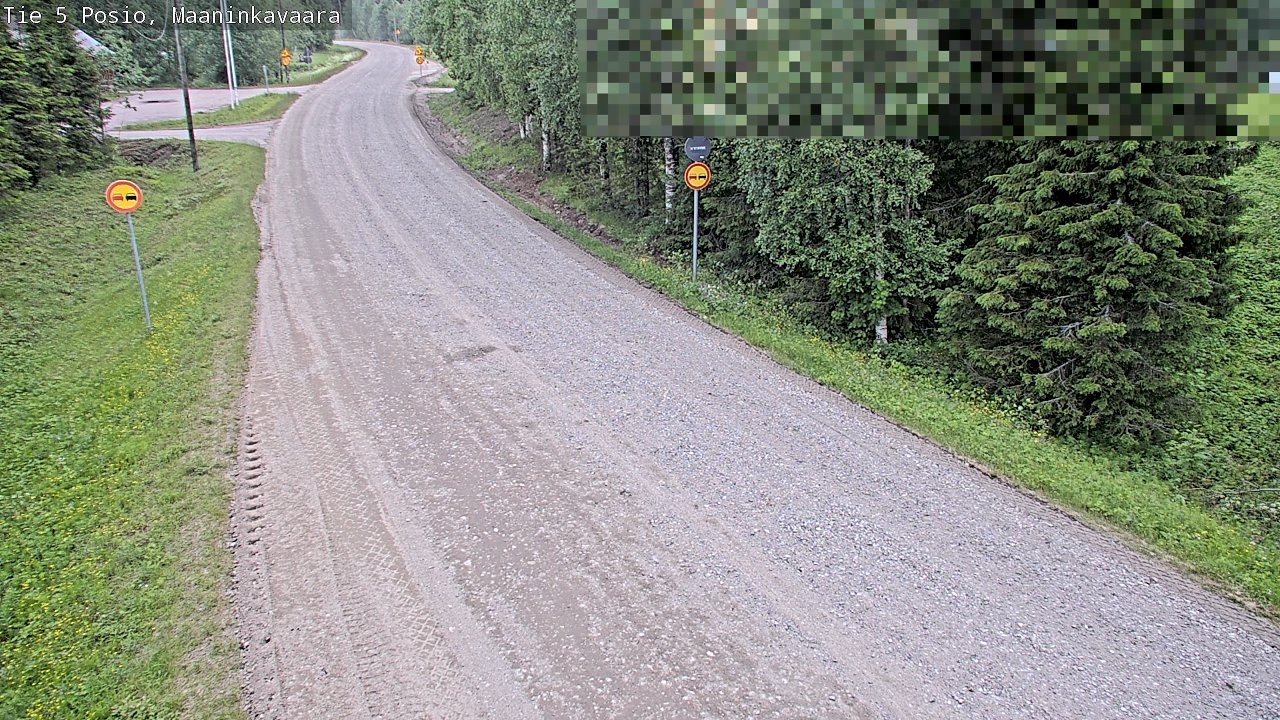Kelikamerat Kuva Tie 5 Posio, Maaninkavaara, Posio, Lappi