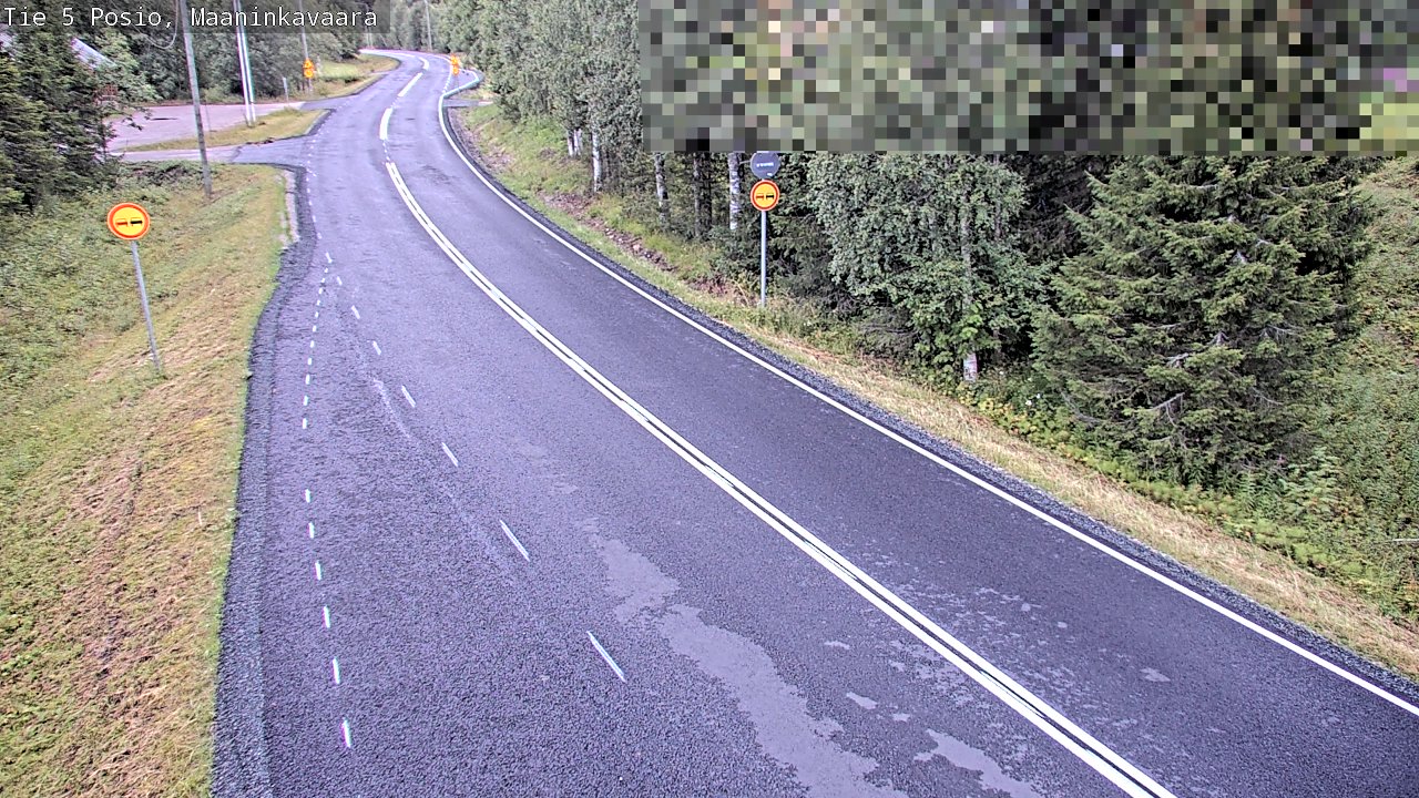 Kelikamerat Kuva Tie 5 Posio, Maaninkavaara, Posio, Lappi