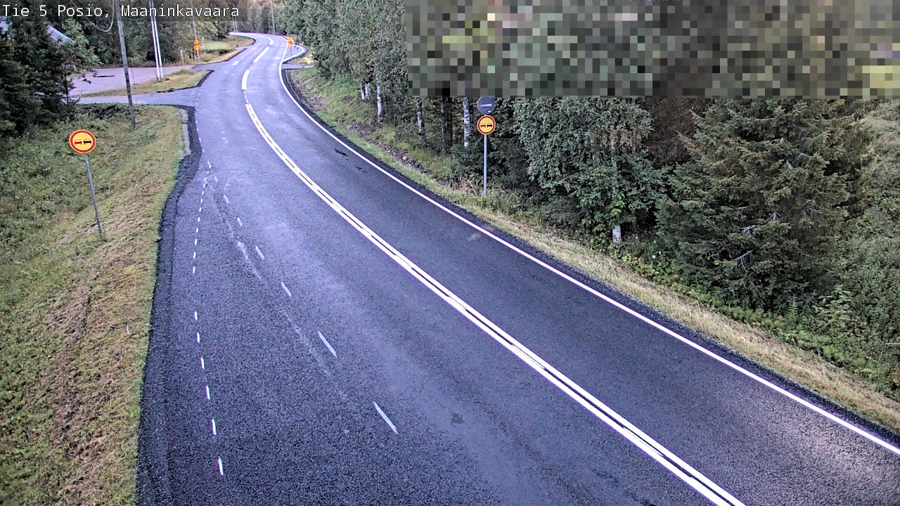 Kelikamerat Kuva Tie 5 Posio, Maaninkavaara, Posio, Lappi