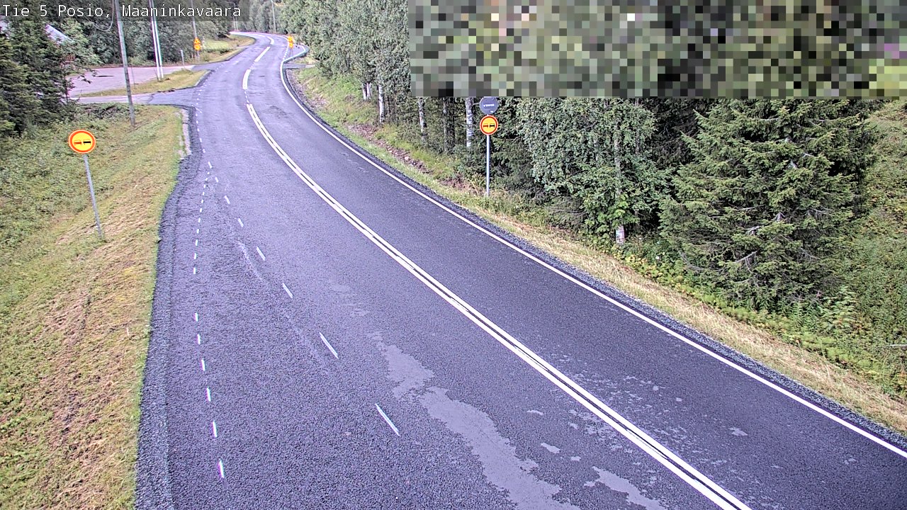Kelikamerat Kuva Tie 5 Posio, Maaninkavaara, Posio, Lappi