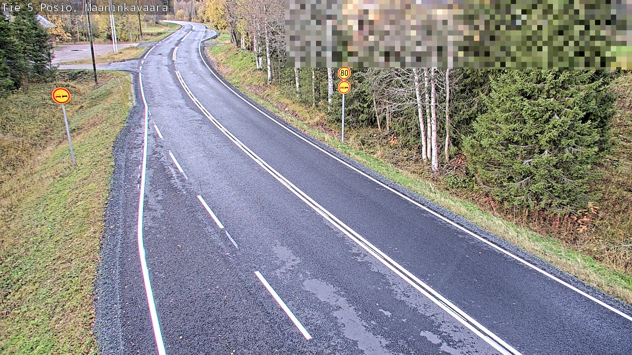 Kelikamerat Kuva Tie 5 Posio, Maaninkavaara, Posio, Lappi