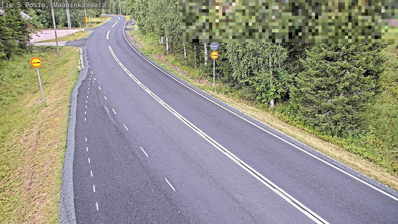 Kelikamerat Kuva Tie 5 Posio, Maaninkavaara, Posio, Lappi