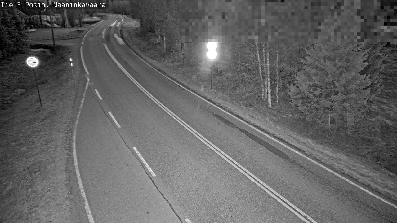 Weather Camera Image Road 5 Posio, Maaninkavaara, Posio, Lappi