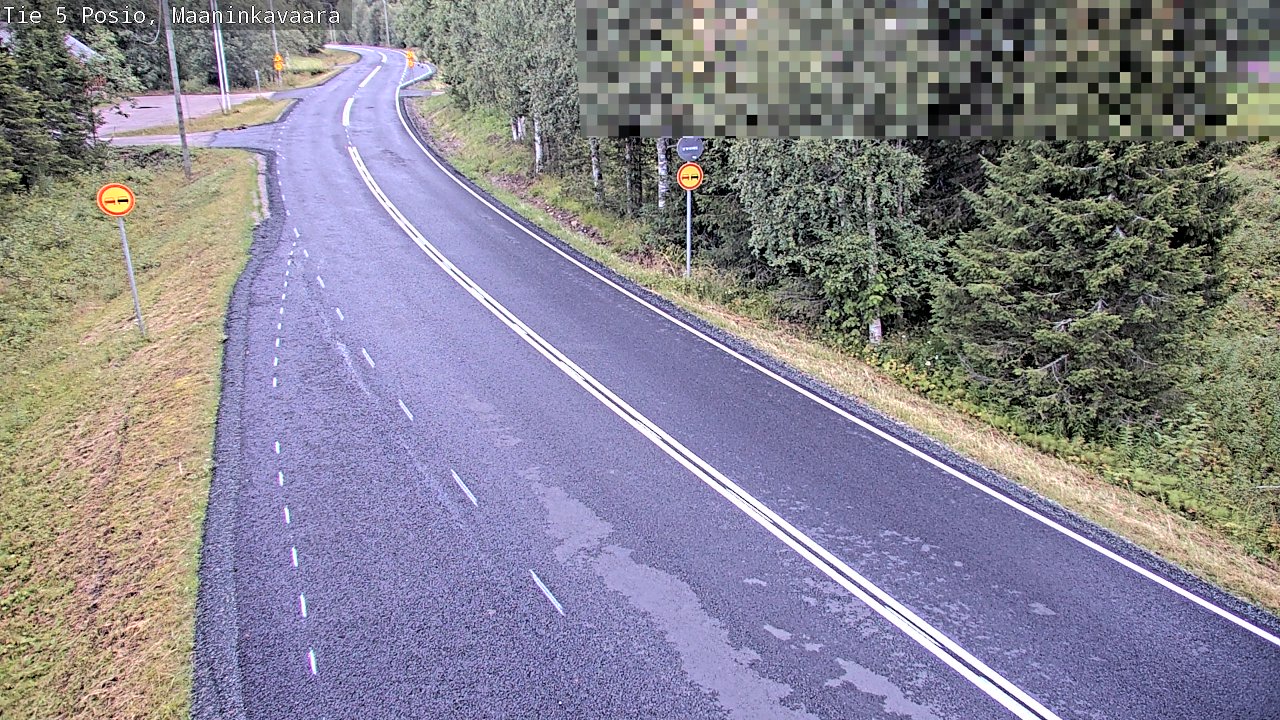 Kelikamerat Kuva Tie 5 Posio, Maaninkavaara, Posio, Lappi