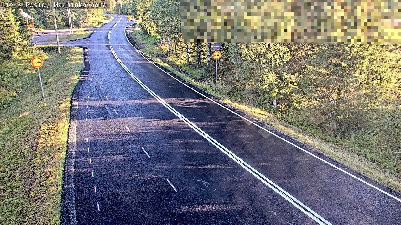 Weather Camera Image Väg 5 Posio, Maaninkavaara, Posio, Lappi