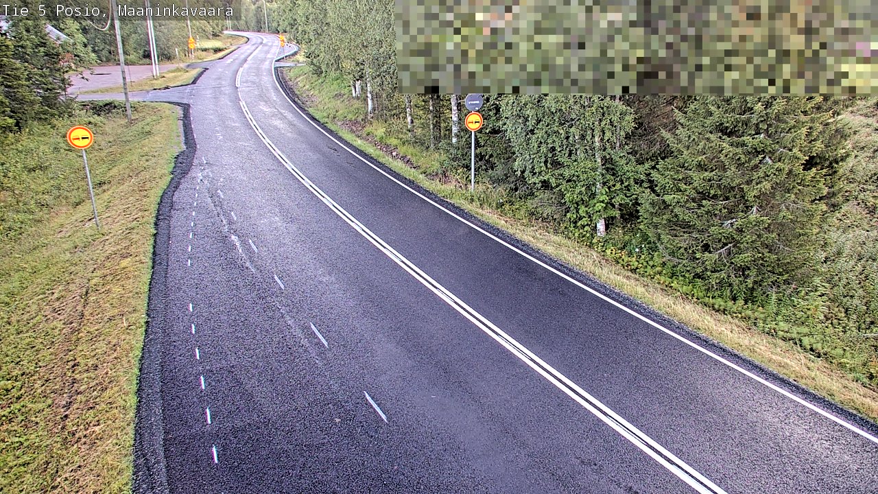 Kelikamerat Kuva Tie 5 Posio, Maaninkavaara, Posio, Lappi