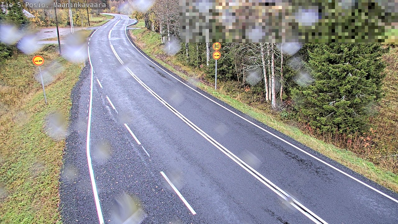 Weather Camera Image Road 5 Posio, Maaninkavaara, Posio, Lappi
