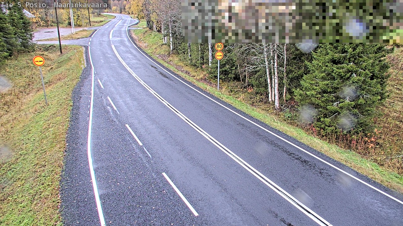 Weather Camera Image Road 5 Posio, Maaninkavaara, Posio, Lappi