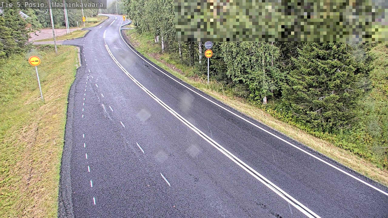 Kelikamerat Kuva Tie 5 Posio, Maaninkavaara, Posio, Lappi