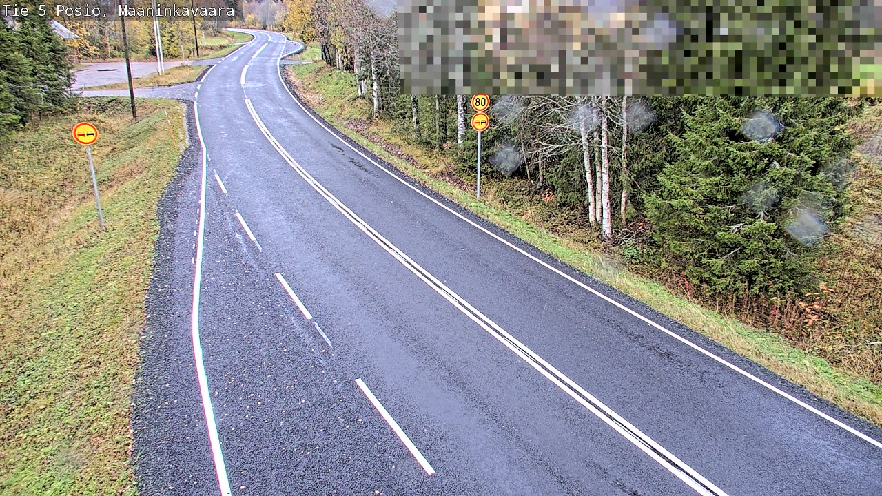 Weather Camera Image Road 5 Posio, Maaninkavaara, Posio, Lappi