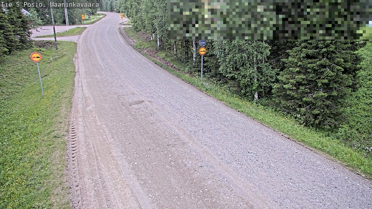 Kelikamerat Kuva Tie 5 Posio, Maaninkavaara, Posio, Lappi