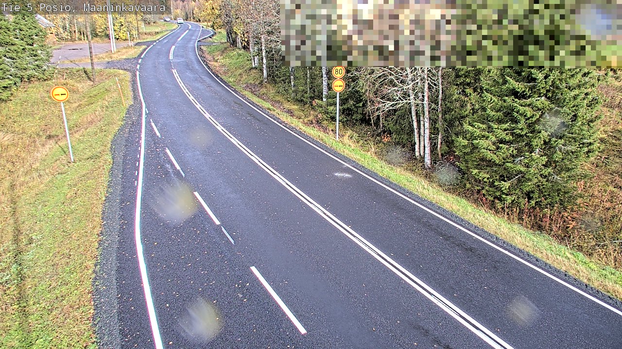 Weather Camera Image Road 5 Posio, Maaninkavaara, Posio, Lappi