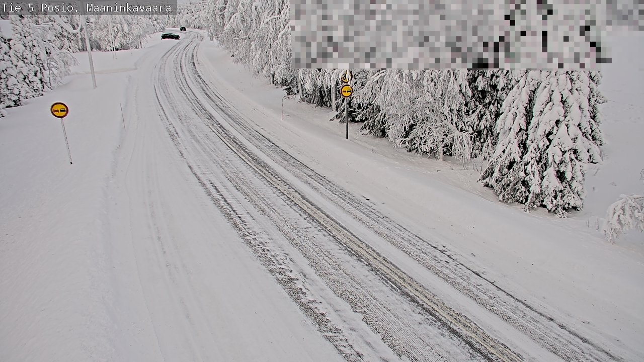 Kelikamerat Kuva Tie 5 Posio, Maaninkavaara, Posio, Lappi