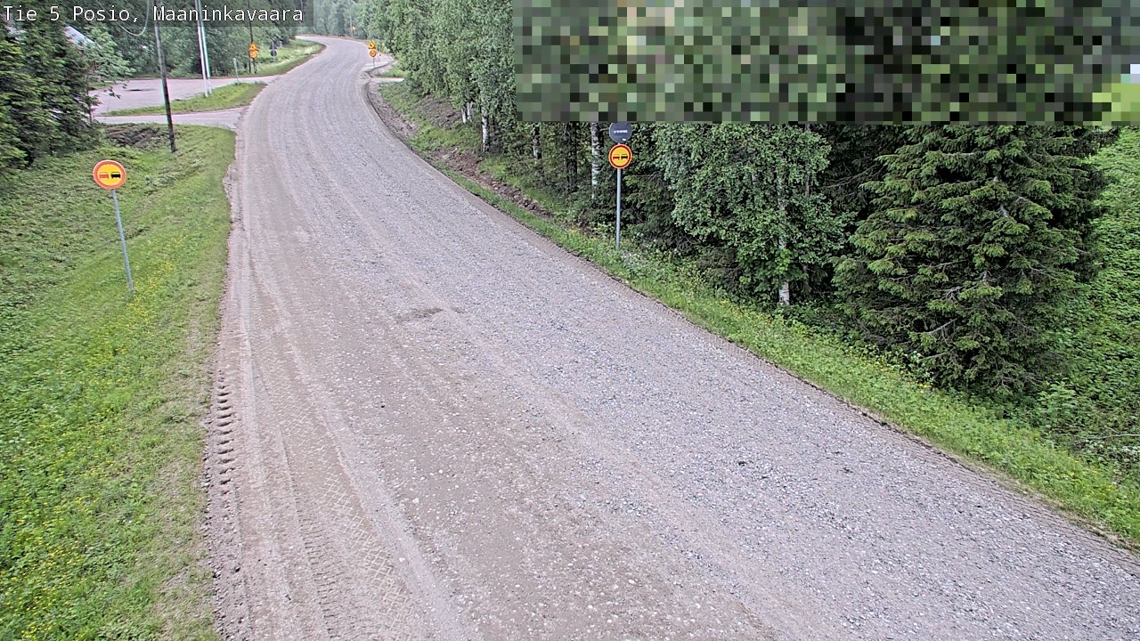 Kelikamerat Kuva Tie 5 Posio, Maaninkavaara, Posio, Lappi