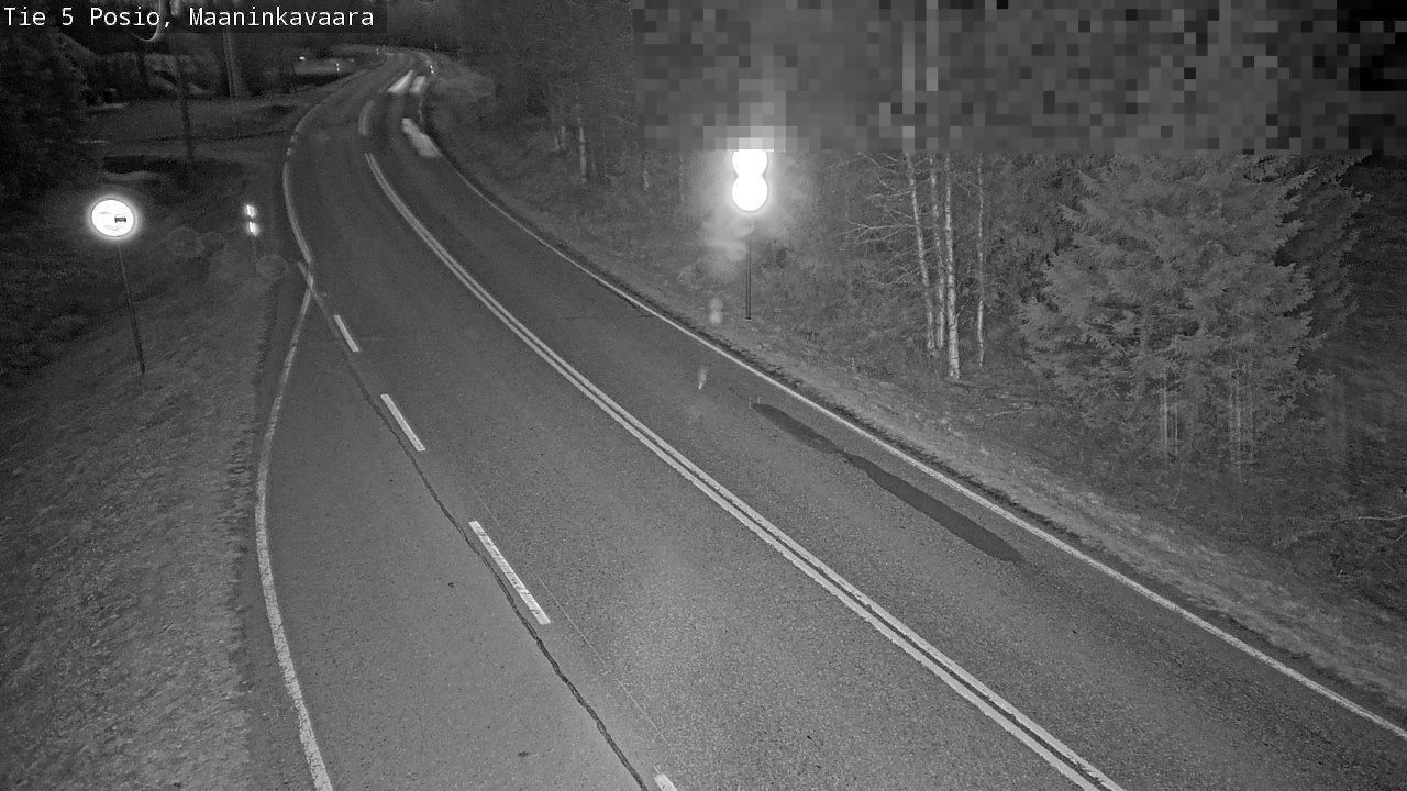 Weather Camera Image Road 5 Posio, Maaninkavaara, Posio, Lappi