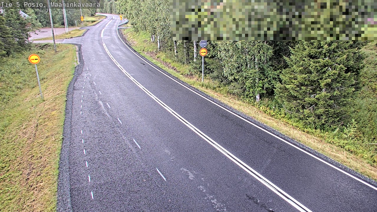 Kelikamerat Kuva Tie 5 Posio, Maaninkavaara, Posio, Lappi