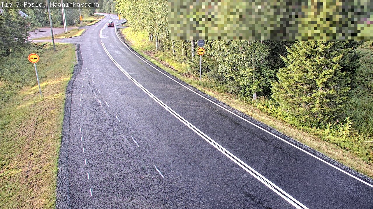 Kelikamerat Kuva Tie 5 Posio, Maaninkavaara, Posio, Lappi
