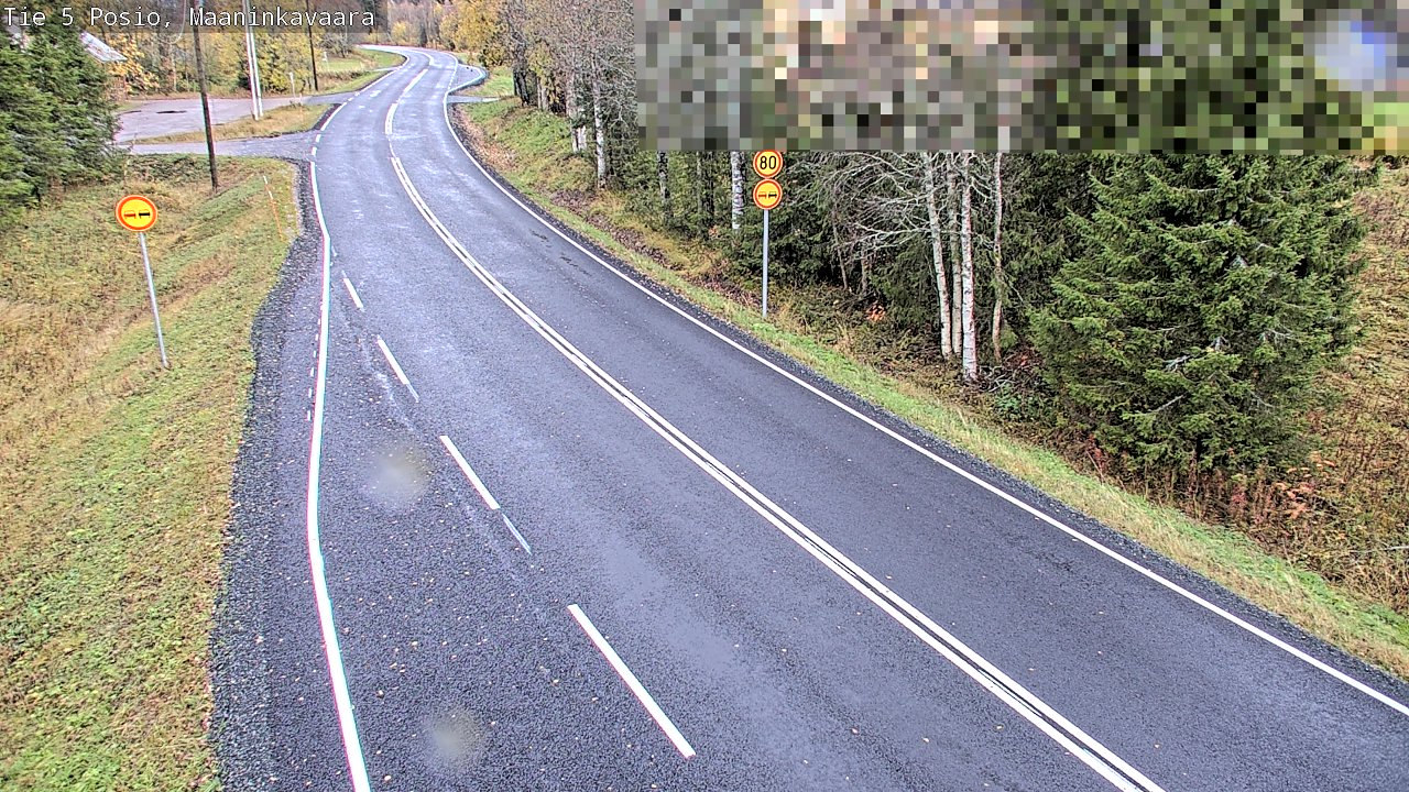 Weather Camera Image Road 5 Posio, Maaninkavaara, Posio, Lappi