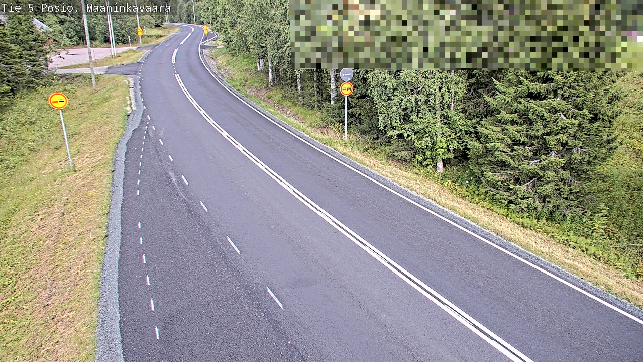 Kelikamerat Kuva Tie 5 Posio, Maaninkavaara, Posio, Lappi