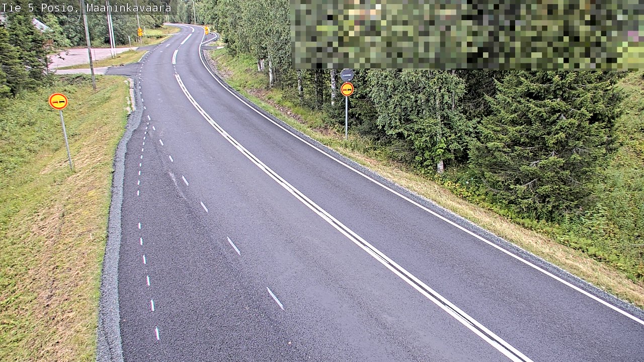 Kelikamerat Kuva Tie 5 Posio, Maaninkavaara, Posio, Lappi